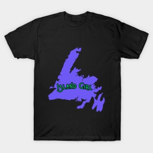 Newfoundland Girl T-Shirt Island Girl T-Shirt T-Shirt